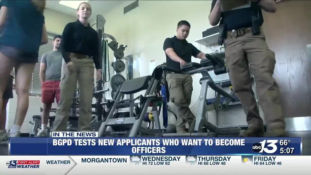 BGPD tests new applicants who wish to become officers