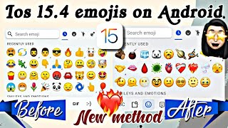How To Get IOS 15.4 Emojis on Android 2022 New❤‍🔥Method ||Serris Creation screenshot 3