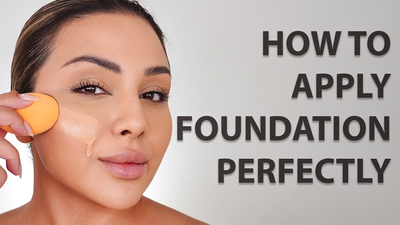 How To Apply Foundation For Beginners