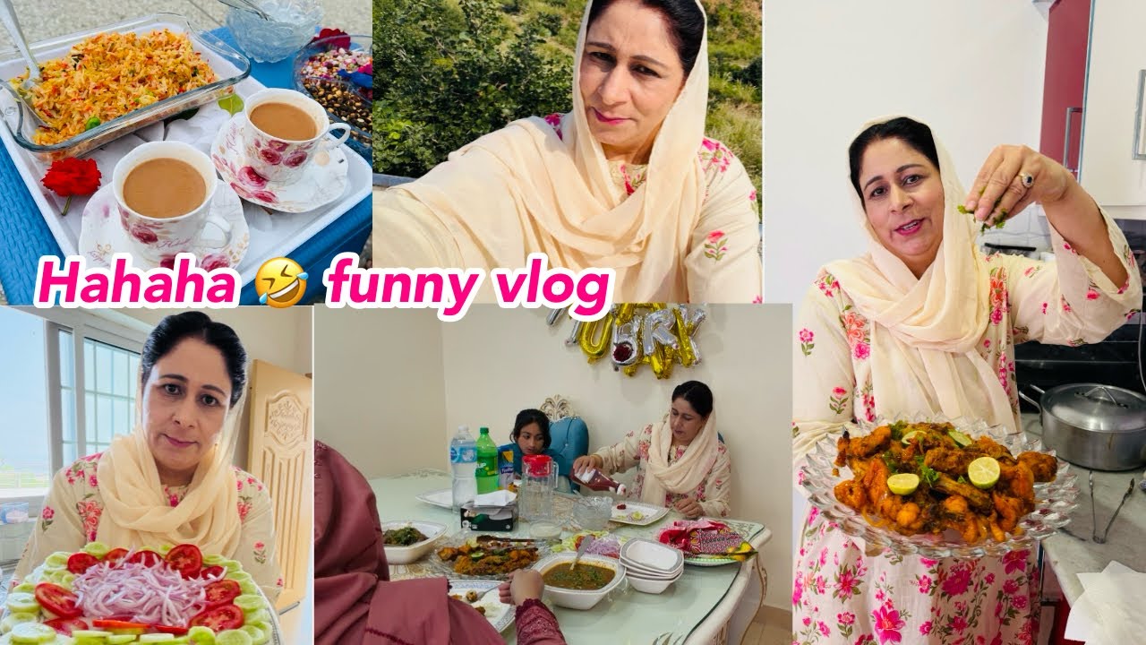 Ha ha ha, 🤣 very funny Vlog | guests are coming | mutton korma | ￼chicken￼ ￼￼liver & Tinda,￼