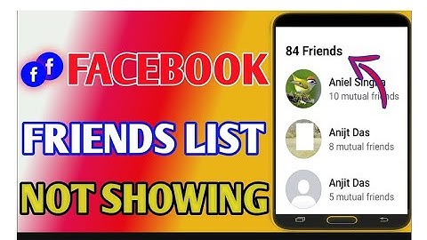 Facebook Profile Friends List Option Not Showing // How To Enable Friends List In Facebook