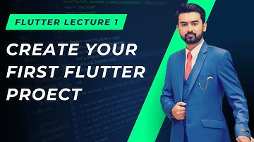 1 | Create First Flutter Project in Urdu / Hindi