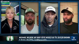 Lou Wiliams & Boogie react to Michael Wilbon says he will vote for Jaylen Brown to win NBA MVP