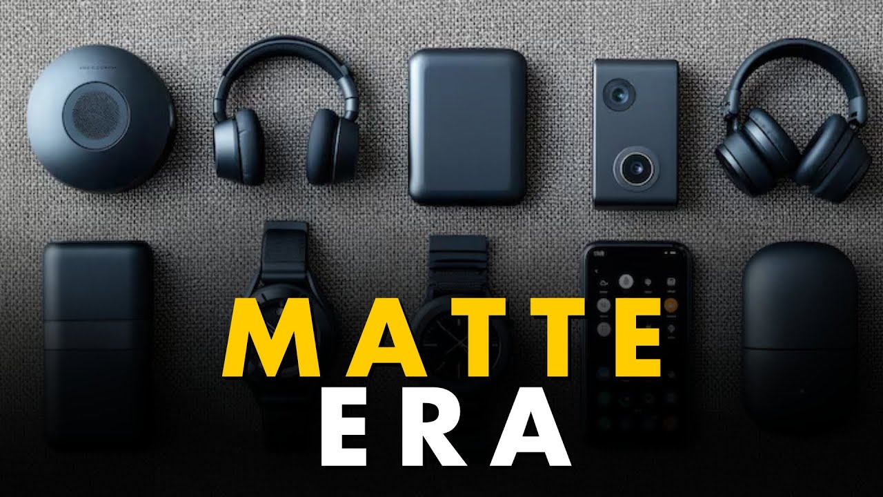 The Growing Use of Matte and Textured Finishes in Modern Gadgets