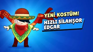 Hizli Şi̇lahşör Edgar Aldim Brawl Stars