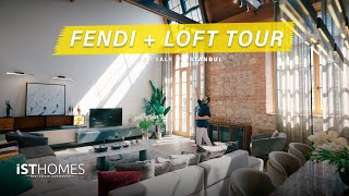 Touring A 180 Year Loft A Fendi Design Apartment With Amazing Sea View Istanbul