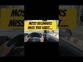 Most beginners miss this habit…One quick glance can prevent big mistakes. 🚗👀