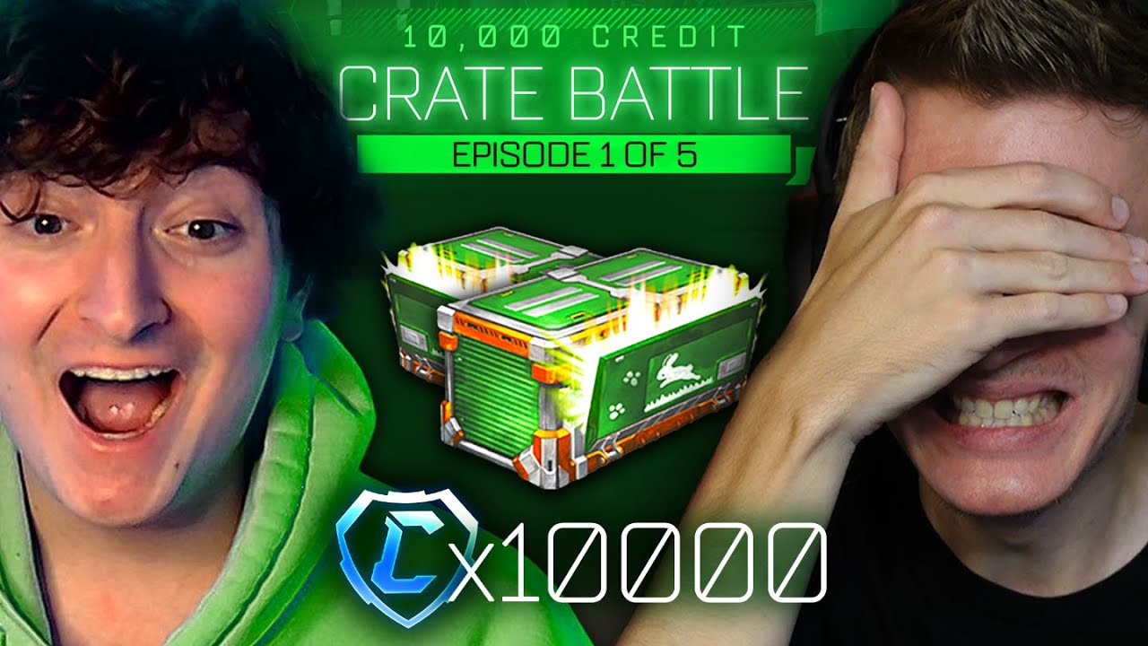 10,000 CREDIT (SPRING FEVER) CRATE BATTLE IN ROCKET LEAGUE!