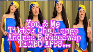 Andrea Brillantes You And Me Tiktok Challenge Celebrities Faces