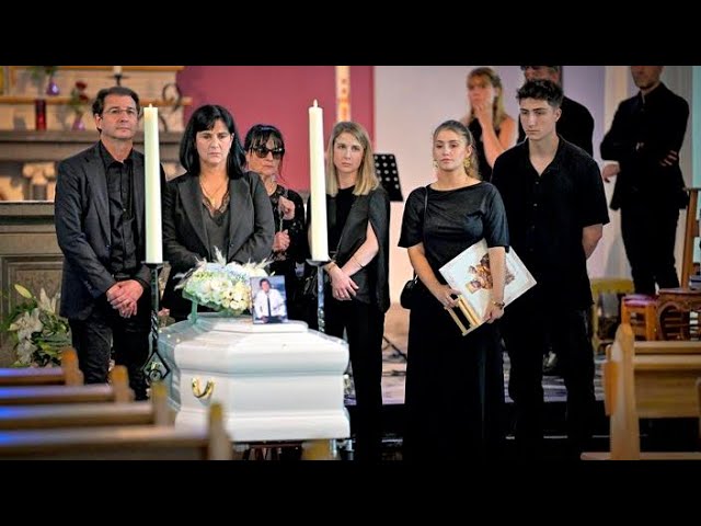 😭💔Obsèques de Frank Michael :sa fille Sandra en larmes devant le cercueil, des images bouleversantes