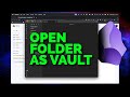How To Use Obsidian: Installing A Vault Built By Someone Else (Mac &amp; Windows)