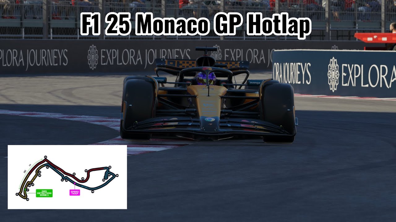 F1 25 Monaco GP Hotlap (1.10.752) + Setup 