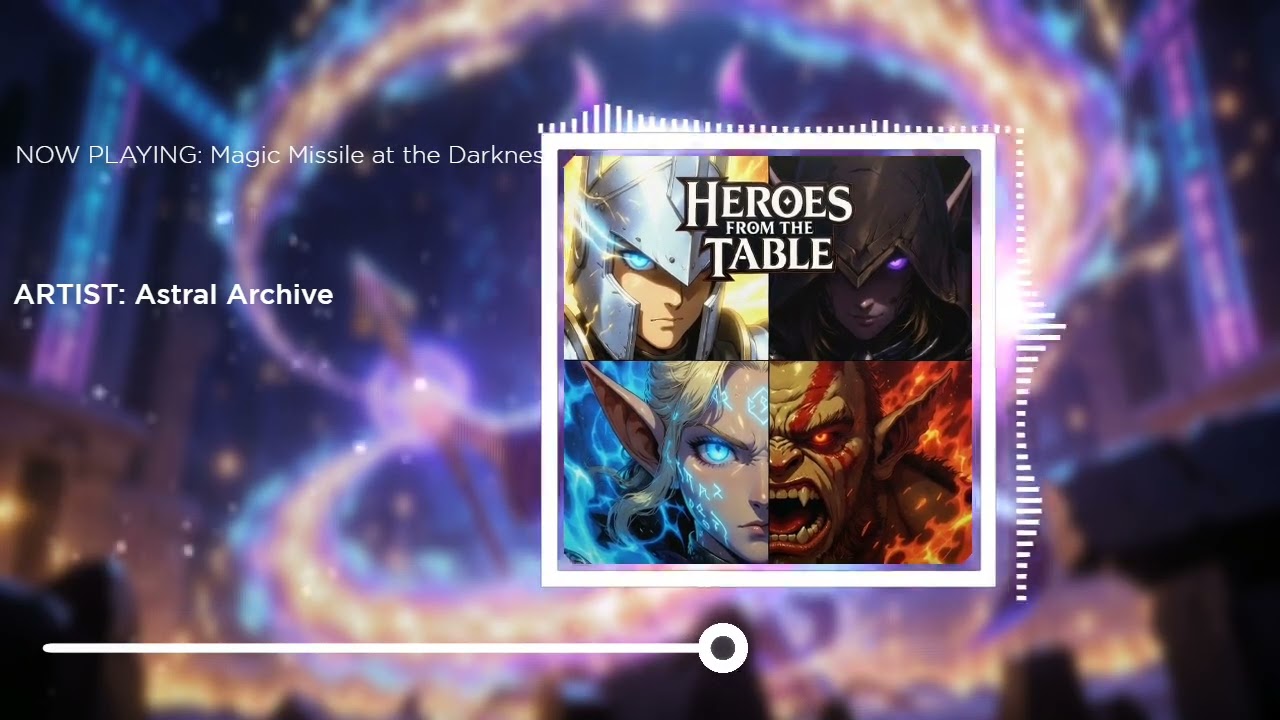 "Magic Missile at the Darkness" (High-Energy Fantasy Anime Opening Style) ✨