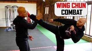 How to use Wing Chun in Combat Defend kick | Master Wong screenshot 5