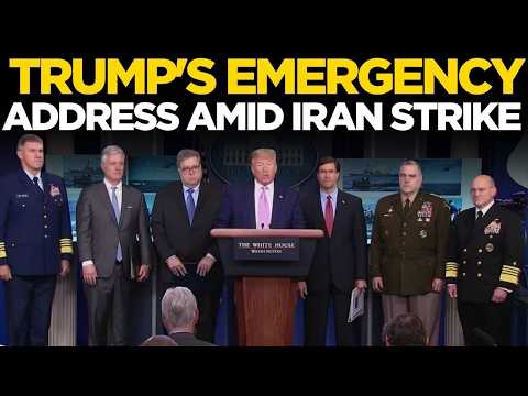 Donald Trump LIVE: Trump Delivers Urgent Message Amid Iran Deal | US News LIVE | Trump Speech LIVE
