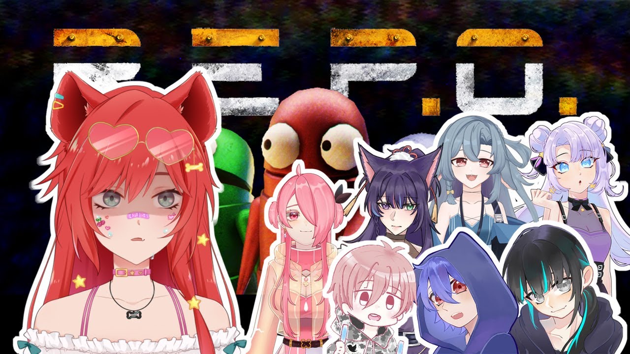 【R.E.P.O聯動】4位中文!3位日文!老子能好好交流吗!【鬣崎米娜米】ft. @uzukirinto | 白米|雨沫アメアワ|喵喵境|Ryo-chan|Yota|八朔 | MYViki
