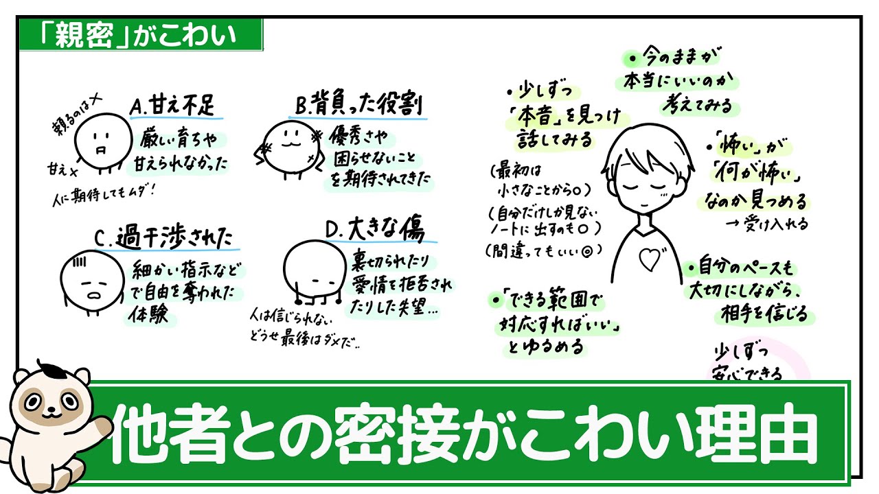【親密が怖い理由／回避型愛着】素を出して共感し合う関係が作れない、人を信じられない。人を遠くに置いてしまうその心理背景とは？