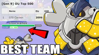 So I used the #1 Ranked IRON HANDS Team in Pokemon Scarlet and Violet...