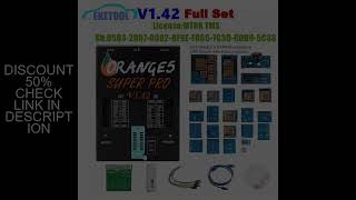 V1.42 V1.38 Orange 5 Full Adapters Programming Device Hardware + Enhanced Function Orange5 Newest Ve