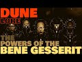 Dune Lore: The Powers of the Bene Gesserit (Dune 2021)