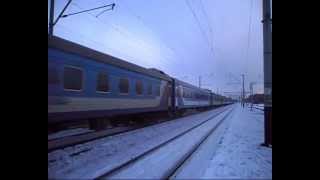 ЧС8-021 на ст.Бориспіль 27.03.2013