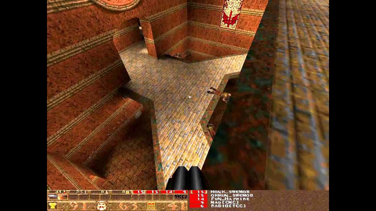 Quake SM'97 - E1M5 - Honks pov - Quakeworld