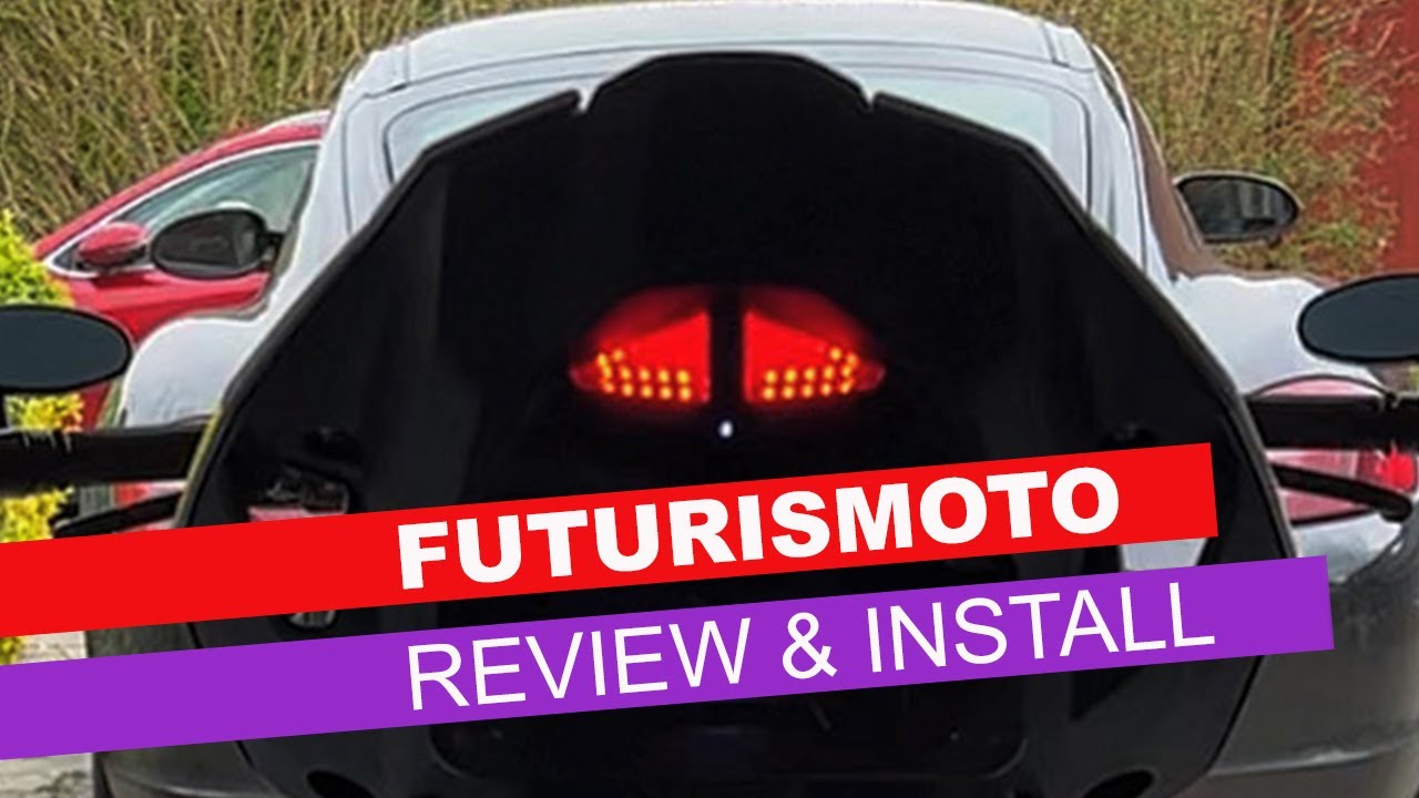 Futurismoto Tail Tidy - Review and Install - YouTube