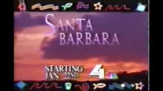 Santa Barbara promo January 1990 a