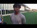 Kentucky football WR Dorian Baker pleased to be back from injury