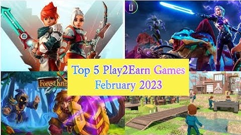 TOP 5 FREE PLAY TO EARN CRYPTO P2E GAME 2023