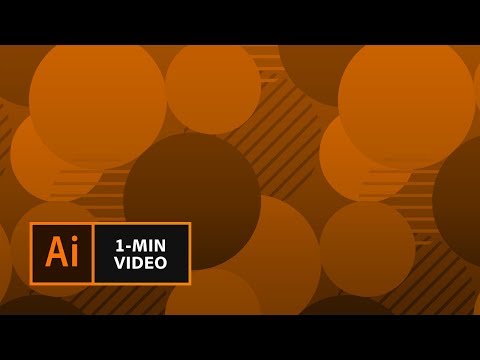 Comment créer un effet motif avec Adobe Illustrator | Adobe Creative Cloud