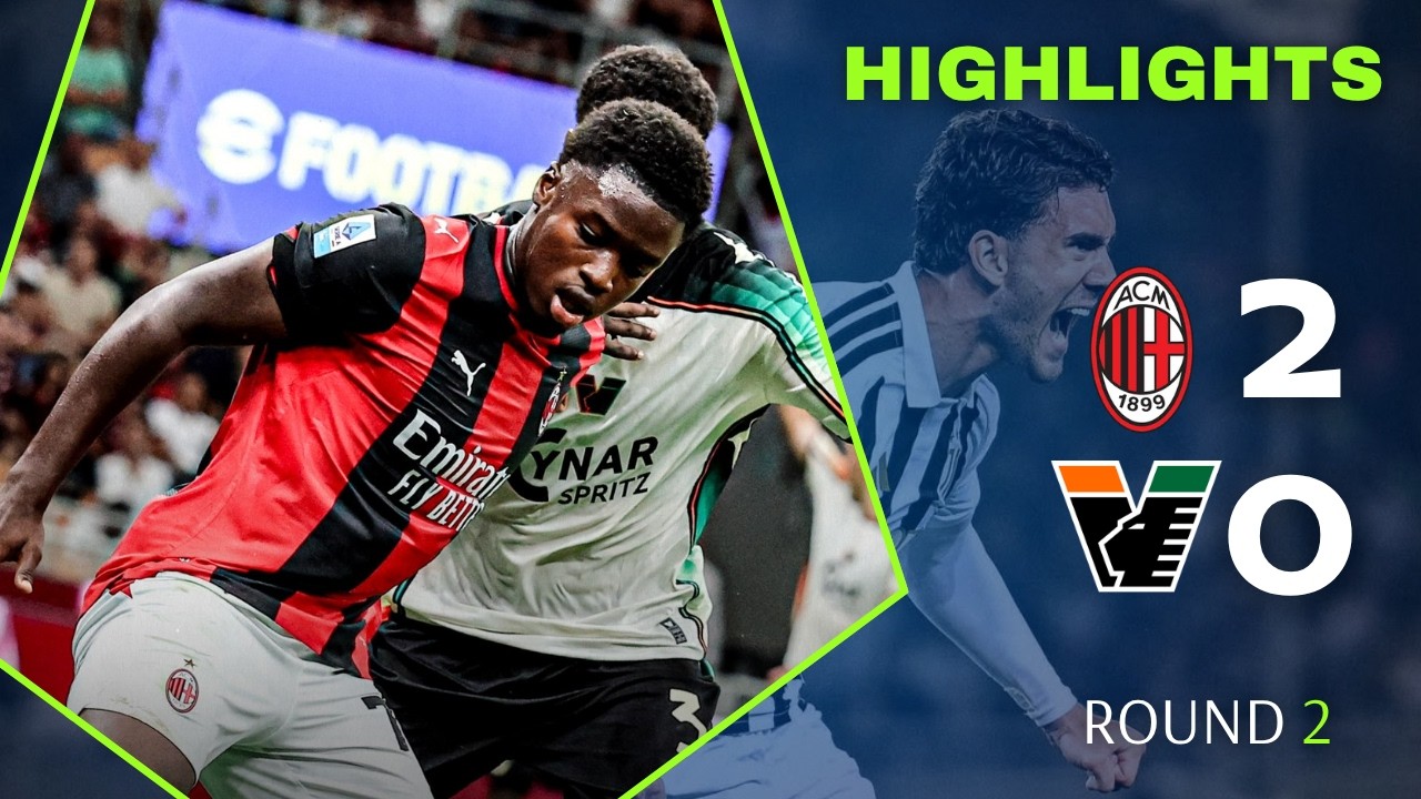 Milan - Venezia | 2-0 | Gli Highlights | Serie A 2026-27 | milan venezia