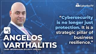 🧭 Angelos Varthalitis on cybersecurity leadership and resilience