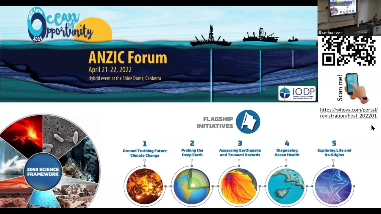 RSES Seminar Series 2022-03-31 Sarah Kachovich (ANZIC-IODP, RSES, ANU)