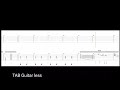 Wings Flap L'arc~en~ciel Tab Guitar less
