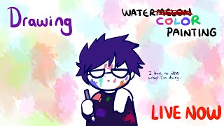 Drawing Stream - Fresh!Ink - Watercolor Painting