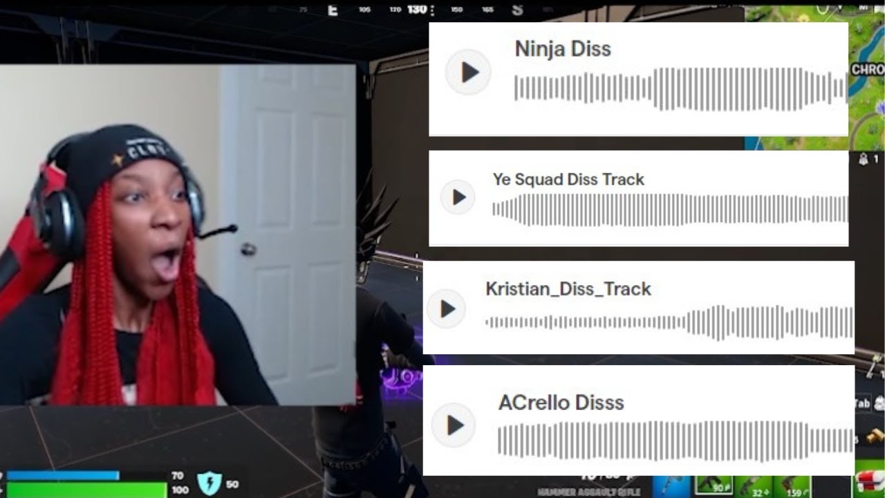 REACTING TO MY OG FORTNITE SONGS AND DISS TRACKS... | KeepUpRadio