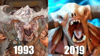 Doom 1993 - 2019: Cyberdemon Comparison