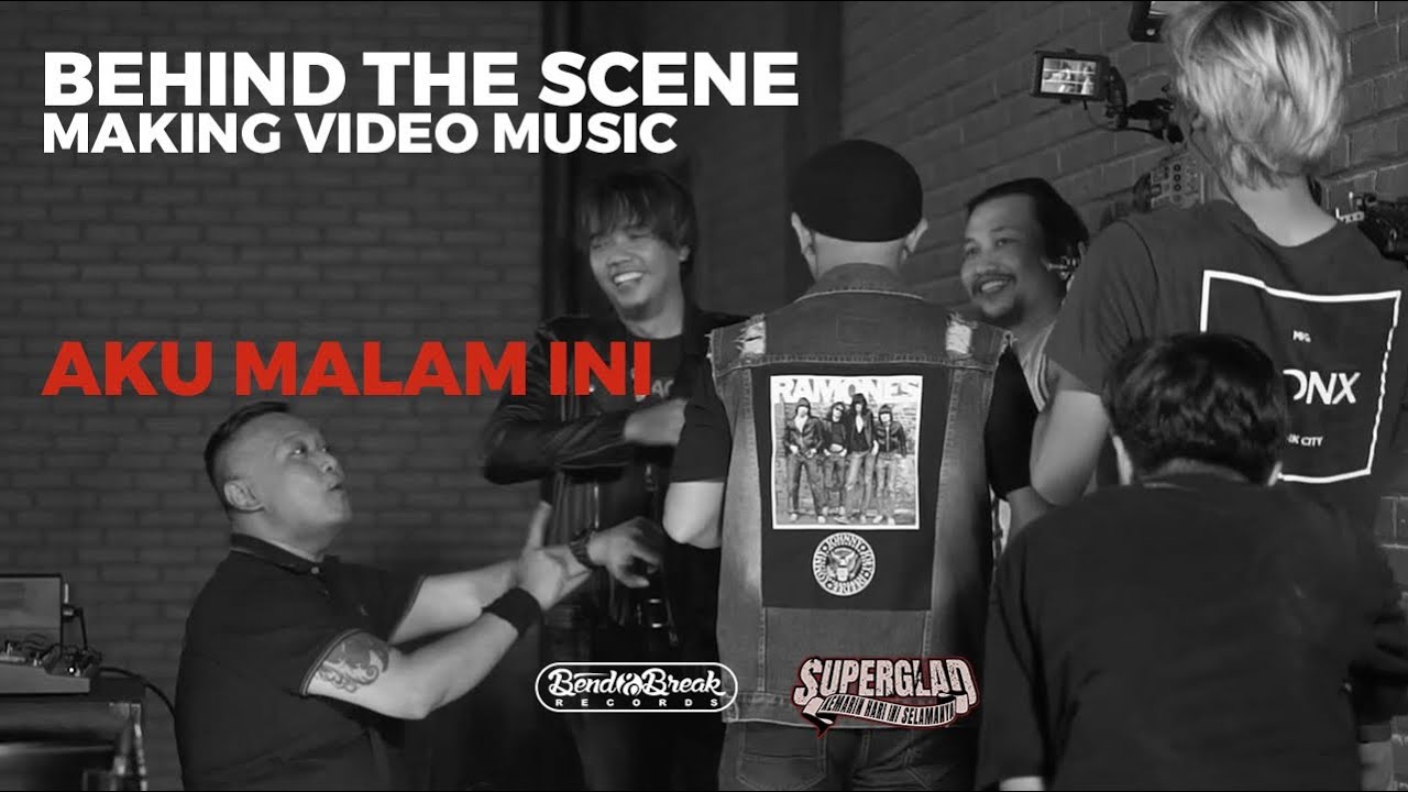 Superglad : AKU MALAM INI (Behind the video)