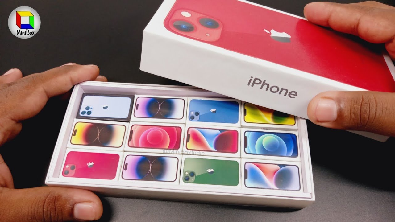 Special unboxing of iphone's before Apple iPhone 15
