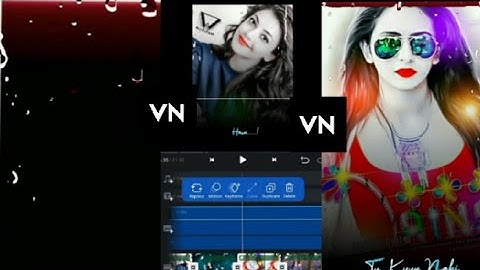 Trending Raindrop Lyrics Video Editing | VnVideo Editor | Rain Drop Black Screen Effect