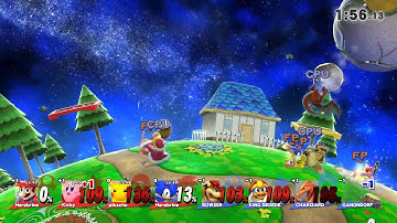 Level 50 Amiibo VS Level 9 CPUS