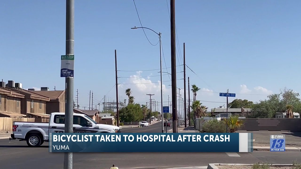 Yuma police officers respond to traffic incident YouTube