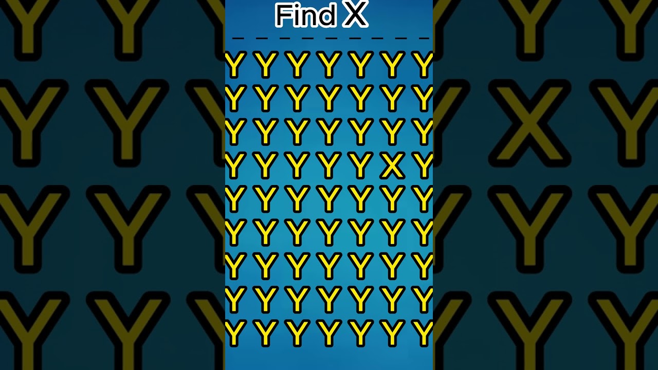 Find odd letter quiz 