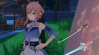 Jean weapon comparison(Skyward blade vs Amenoma Kageuchi) | Genshin Impact