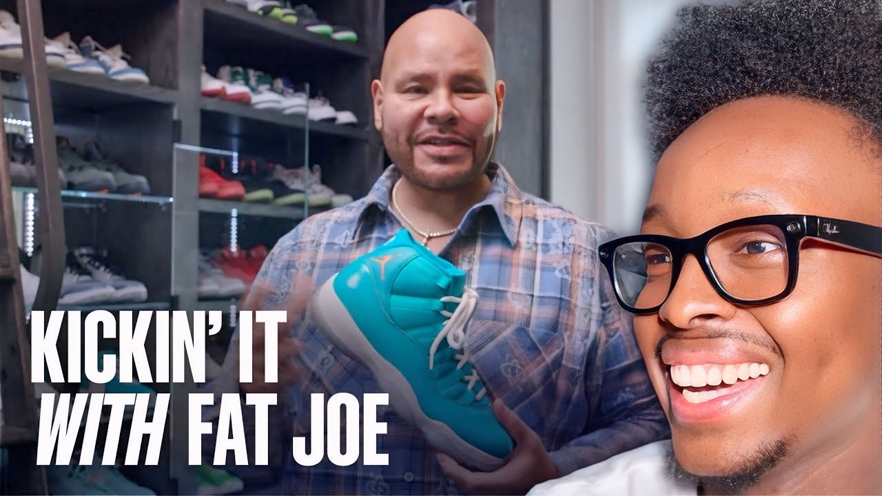 Fat Joe Is Showing Us His Dope Sneaker Collection in 2022! | Hip Hop Awards '22