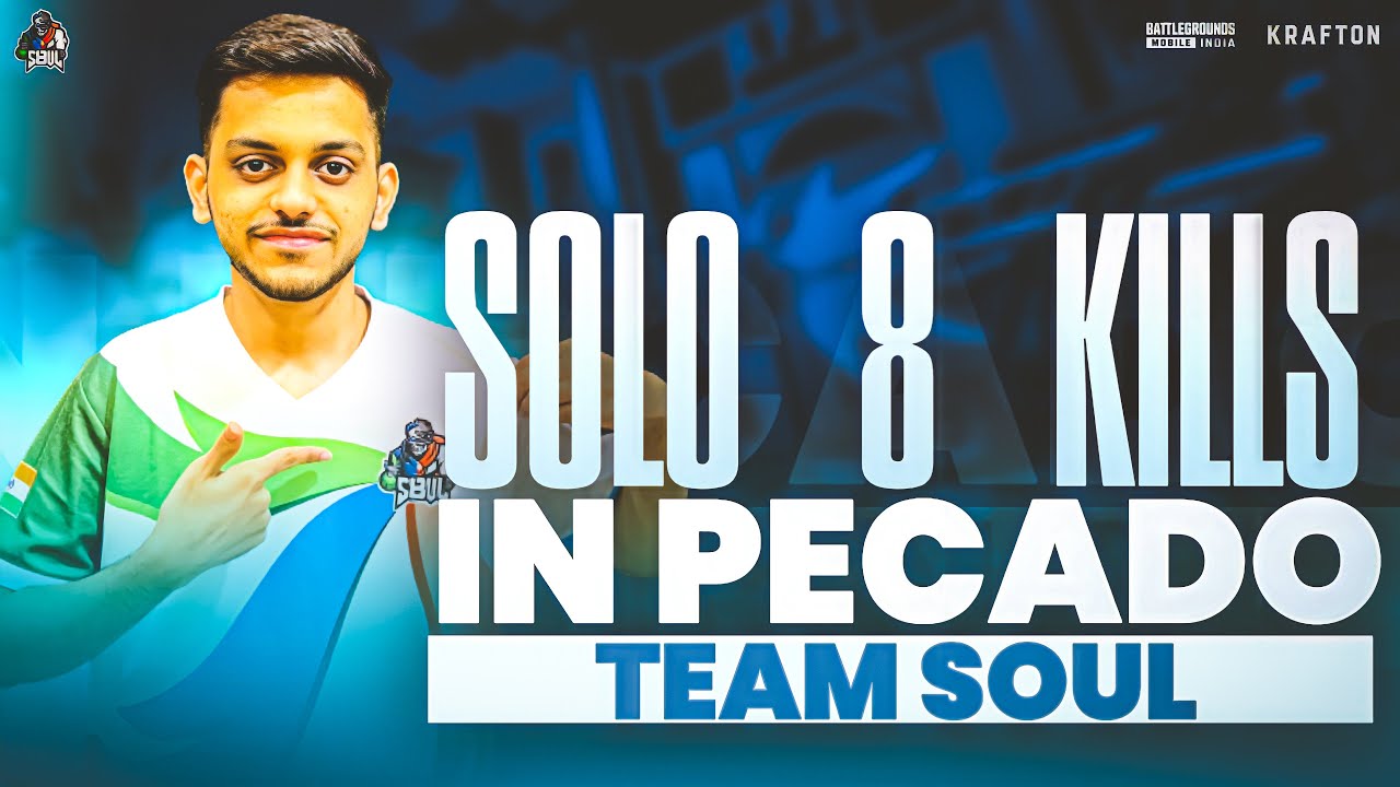 Solo 8 kills in Pecado | Team soul | Road to 200k….