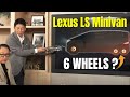 Lexus LS Minivan With 6 Wheels?! Electric Flagship Surprise at Japan Mobility Show