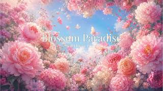 Blossom Paradise 🌸🦋 | gentle flute & piano background music for study, reading & work screenshot 1