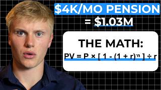 EXACTLY How to Calculate the Value of Your Pension